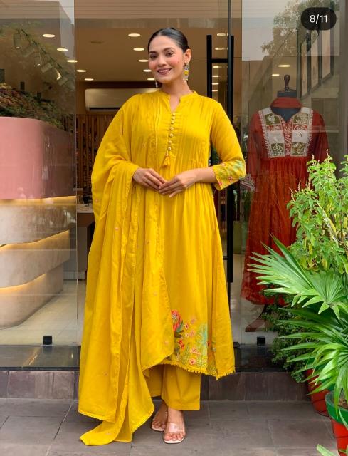Jaipuri cotton 3pcs wholesale kurti catalog in mumbai